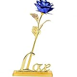 彼女の妻のガールフレンドの母親のための無邪気な贈り物パーソナライズされたユニークな贈り物人工の永遠にブラケットとローズ