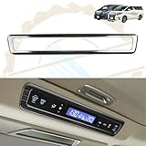 DodoxDIY 適用 アルファード ヴェルファイア 30系 前期後期 専用 内装パーツ センターエアコンスイッチ パネル カバー ガーニッシュ 車内グッズ インテリアパネル