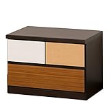 クロシオ カラーチェスト60-2D 幅60奥行40高さ43cm 洋服たんす タンス 04228