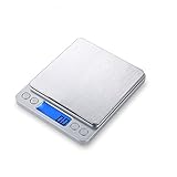 精密はかり 電子天秤 デジタルスケール クッキングスケール 0.01gから500ｇまで計量可能 風袋機能