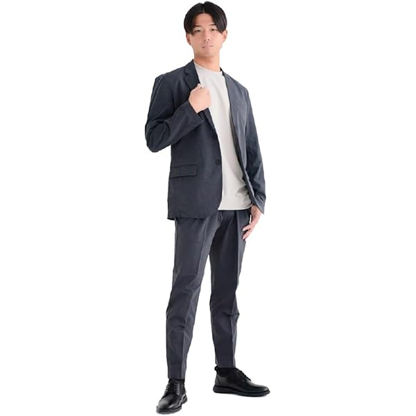 Amazon.co.jp: [アオキ] AOKI タック付き スーツ メンズビジネス/2つ