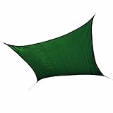 ShelterLogic 25727 16 ft. - 4 9 m Square Shade Sail - Evergreen 230 gsm