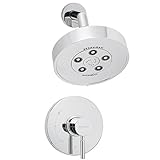 Speakman SM-1010-P Neo Anystream High Pressure Shower Head and Pressure Balance Valve Shower Combo, 