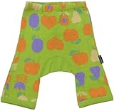 アンナニコラ 天竺フルーツ柄 モンキーパンツ 60cm グリーン I-17822 日本製