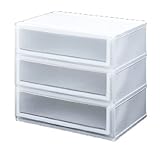 クリアチェスト 衣装ケース 3段 62cm幅 C620-3