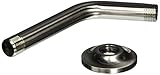 Jaclo 8043-e6-snシャワーアーム装飾Escutcheon、1 / 2 " x 8インチ、サテンニッケル