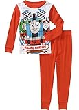 Thomas the Train男の子乳児/幼児用コットンパジャマセット カラー: レッド