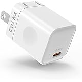 [Amazon限定ブランド]CLIENA PD急速充電器 20W PD 新規格PPS(Programmable Power Supply) 折り畳み式プラグ USB-C ×1ポート iPhone 12 / 12 Pro /Galaxy/MacBook