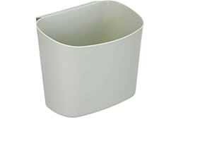 AOUVN キッチン用壁掛けゴミ箱 大容量・大口径 オープンタイプ 省スペース シンク扉・キッチン台取付可 スタイリッシュ おしゃれ 掛けるタイプ 便利 ごみ箱 台所用 ゴミ袋対応 清潔 (グレー) [並行輸入品]