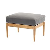 サンフラワータラン オットマンスツール チーク無垢材 D180XPM