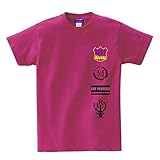 HOORAY(フーレイ) ダンス 衣装 ヒップホップ ラインロゴTシャツ S ピンク