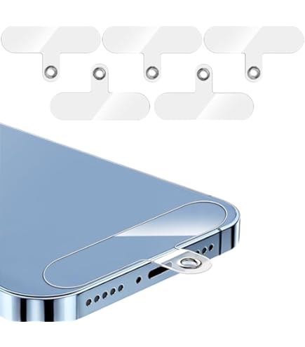 Amazon | [ZXZone] ストラップホルダー スマホ ストラップホール 透明