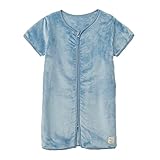 [ベルメゾン] スリーパー フリース 毛布に包まれた様な温もり モウフワ 男の子 女の子 ブルー 140～150