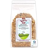 アララ クランチ ブラン ミューズリー 800g ALARA Crunchy Bran Muesli 800g 小麦ふすま オートミール グローバルウィッシュ開封日ラベル付