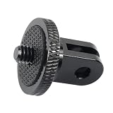 for GoPro マウント 三脚 ネジ 1/4 変換アダプター アクションカメラ マウント アルミ変換アダプター 1/4トライポッドアダプタ for GoPro用（GP規格）→カメラネジ（1/4規格) 連結ネジ 固定ネジアダプター 撮影補助ツール (1個セット)