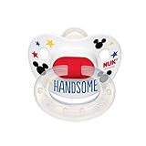 NUK Disney Baby Mickey Mouse Puller Pacifier in Assorted Colors and Styles, 6-18 Months by NUK [並行輸入