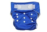 SUNNY BABY おむつカバー ベビー 布おむつ フリーサイズ サイズ調節可 70～100cm テープ式 無地 布オムツ/オムツカバー A：ブルー [並行輸入品]