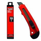 Task Tools T85 Large Plastic Utility Knife with 10 Blades [並行輸入品]
