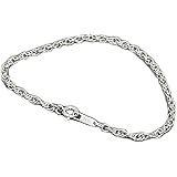 [ルビイ] ステンレス 316L ルーズロープ チェーン ブレスレット 幅2.5mm 長さ15cm