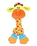 Happy Cherry Baby Giraffe Clip Clop Activity Rattle Bell Shaker BB Stick Rattle Toys [並行輸入品]