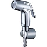 LightInTheBox ltib708トイレHand Held Bidet Shattaf布おむつSprayer配管キットwith 5 ftホースとブラケットホルダー、ポリッシュクローム