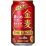 金麦 ザ・ラガー 350ml 24本 【絶対もらえる金麦花やか皿キャンペーン】 [ サントリー ビール 新ジャンル 発泡酒 ]