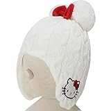 2016年 秋冬 HELLO KITTY ハローキティ ニット帽子 オフホワイト◇48-50cm