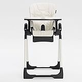 (ヘラサ)Herasa　ベビーハイチェア テーブルチェア 折り畳み　テーブル付　 (白)
