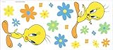 TWO Looney Tunes Baby Tweety Jumbo Wall Sticker by Priss Prints