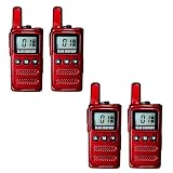 BLUE CENTURY 超小型特定小電力トランシーバー BC-23ChantyPlusRED(レッド,本体4台)