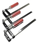 F型 クランプ 50mmx200mm 3個 セット DIY 工具 木工 溶接 接着 強力 固定 道具 ツール