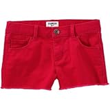 OSHKOSH(オシュコシュ) ツイルショーツ レッド ボトムスショートパンツ 6歳【並行輸入】