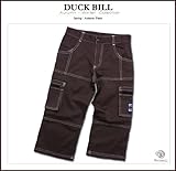 そよ風を感じ　カーゴパンツ（濠Du) ブラウン100ｃｍ