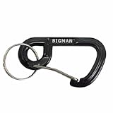 ビッグマン(BIGMAN) カラビナ(CARABINER) 60mm AFC3-6BK ブラック