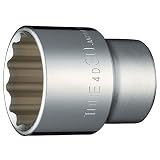 トネ(TONE) ソケット(12角) HP4D-30 差込角12.7mm(1/2") 二面幅30mm