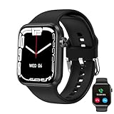 スマートウォッチ iPhone アンドロイド対応 【2024初売り Bluetooth5.3】 超薄型 Smart Watch 着信 メッセ