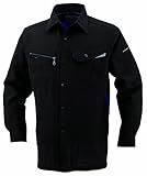 CO-COS コーコス 長袖シャツ AS-728 ガンメタチャコール 5L