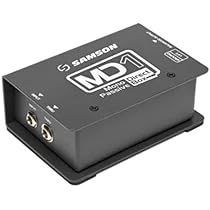 samson D.I.ダイレクトボックス  2つセット SAMSON パッシブ型ダイレクトボックス「MD1」「MD1 Pro」と