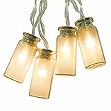 VStoy 20個 LEDストリングライト瓶 LED イルミネーションライト ガラスびんを願うクリスマスライト電池ケース防水 屋外 お庭や 屋内 こどもの日 クリスマス飾りなど用