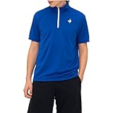 [ルコックスポルティフ] 半袖 ハーフジップシャツ 吸汗速乾 ストレッチ ワンポイント トレーニング メンズ BL00(LT5SHTZ2M)