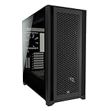 CORSAIR 5000D エアフロー強化ガラス製ミドルタワー ATX ケース、ブラック CC-9011210-WW