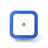 US EUミニLED 0.5 W制御自動センサー赤ちゃん寝室ランプSquare Night Light