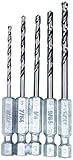 Vermont American 13135 Quick Hex Shank Twist Drill Bit Assortment 5-Piece [並行輸入品]