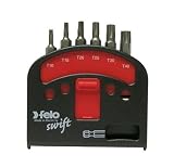 Felo 0715751395 6 Piece Torx Bit Set with Magnetholder, sizes T10-T40, 020 Series by Felo [並行輸入品]