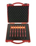 プロスタイルツール 絶縁精密ドライバーセット 7点入 樹脂アタッシュケース小 PZ SET U
