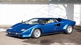 Finclassically 1/64 Countach LP5000 S blue without tail wing 完成品