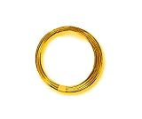 大里 カラーアルミセン #16X10 ゴールド 中身入数(約)1本 (37-243)