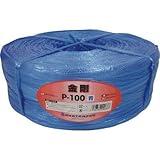 司化成工業:ツカサ 手結束用PP縄(ツカサテープ)P-100B 青 P-100B 型式:P-100B