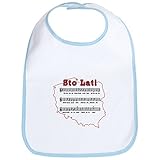 CafePress - Sto Lat! Song Polish Map - Bib by CafePress