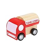 Domybest 小型トラックおもちゃ 知育玩具 木製のトラックのおもちゃ グライド機能 シミュレーションデザイン シックなモデリング 3歳以上